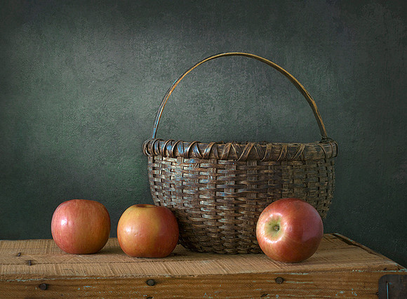Basket With Apples